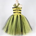 thumbnail image 5 of Coerni Girls Bee Dress up Kids Carnival Birthday Parties Tutu Dress Princess Tulle Dress Fancy Fairy Dresses Outfits, 5 of 7