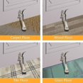 thumbnail image 3 of Tope de puerta, 2 paquetes de tope de puerta plegable con altura ajustable de un toque y, 3 of 5