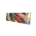 thumbnail image 1 of Irresistible lips closeup - 20"x60" canvas - Print on demand, 1 of 5