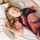 thumbnail image 5 of Balery Colorful Floral Flamingo Conjunto de Pijama Infantil de Manga Corta con Estampado – Ropa de Dormir de Algodón Suave-Small, 5 of 6