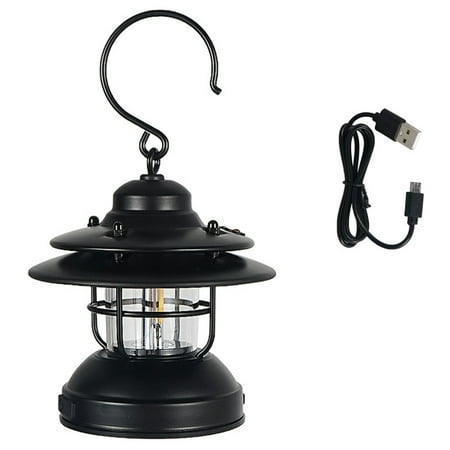 

Outdoor Retro Camping Light USB Lights Tent Lights Hanging Light B