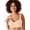 Frappe Stripe Embroidery, variant on Women's Plus Size Pinstripe Wireless Bra