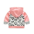 thumbnail image 6 of Maxcozy Newborn Toddler Baby Girl Love Heart Hoodies Tops + Pants Long Sleeve Outfit Set, 6 of 15