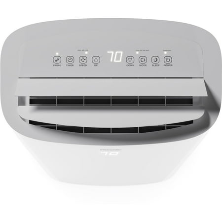 Freonic - 10,000 BTU Portable Air Conditioner | AC for Rooms up to 450 Sq.Ft. | LED Display | Sleep Mode | Dehumidifier - White