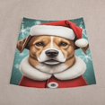 thumbnail image 5 of Christmas Dog Santa Costume Women's High Waist Skirt Stretchy Casual Mini Skirt, 5 of 8