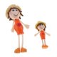 thumbnail image 3 of Miniatura 1/12 con accesorios de ropa de princesa y moda Yotijar, 3 of 6