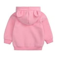 thumbnail image 4 of Hoodies Boys Hot Pink Hooded Casual Long Sleeve Sweatshirts Winter Clothes Girls Sweatshirts Size 3-4 Years Boys Girls Fashion, 4 of 9