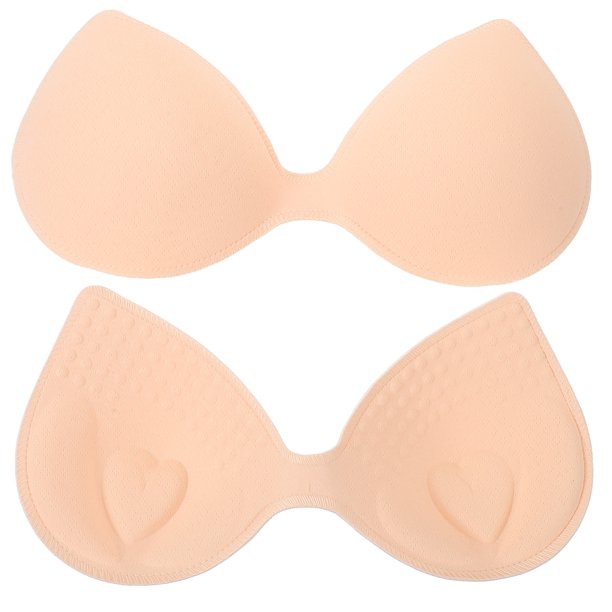 2 piezas de insertos de almohadillas para sujetador, insertos de almohadillas para sujetador extraíbles, insertos de copas para sujetador deportivo, almohadillas para insertar en el sujetador