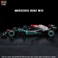 thumbnail image 2 of Bburago-modelo de coche de aleación F1, coche de juguete de simulación de fundición a presión, colección de regalo, 1:43, mercedes-benz AMG W12 44 77 Fivean unisex, 2 of 2