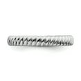 thumbnail image 4 of Sterling Silver Rhodium Ring, 4 of 5