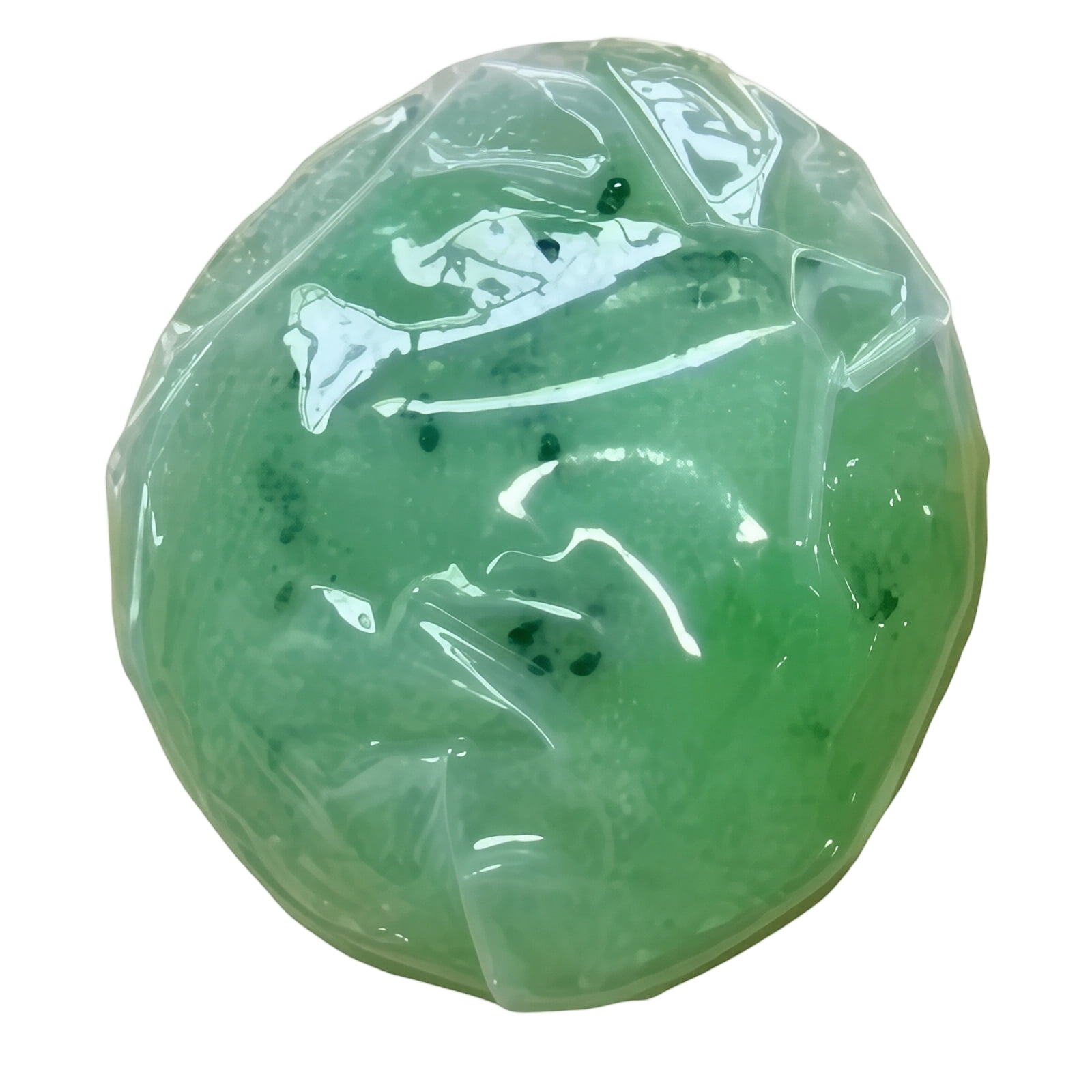 Kiwi Squeeze Stress Ball – Soft PU Foam Fidget Toy with Realistic Fruit Texture, Slow Rising Sensory Pal for Desk, Travel & Anxiety Relief (Mint Green)