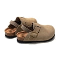thumbnail image 2 of Autumn Winter Children's Cork Sandals Boys Girls Genuine Leather Beach Slippers, 2 of 7