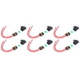 thumbnail image 2 of Inline Fuse Holder, Wide Application 12AWG ABS PVC  Electrical Conductivity IP66 Waterproof 6Pcs 30A Blade Fuse Holder  for Car, 2 of 8