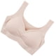 thumbnail image 5 of Sujetador sin costuras Wireless Hacer subir Lingerie Sport Ropa interior transpirable, Albaricoque, L AweSitey AP002552-07, 5 of 7