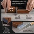 thumbnail image 4 of Rolling Knife Sharpener Kit – 3-Stage 400/1000/3000 Grit Discs – 15° & 20° Magnetic Angles – Replaceable Diamond & Ceramic Discs – Professional Kitchen & Chef Knife Sharpening System, 4 of 9