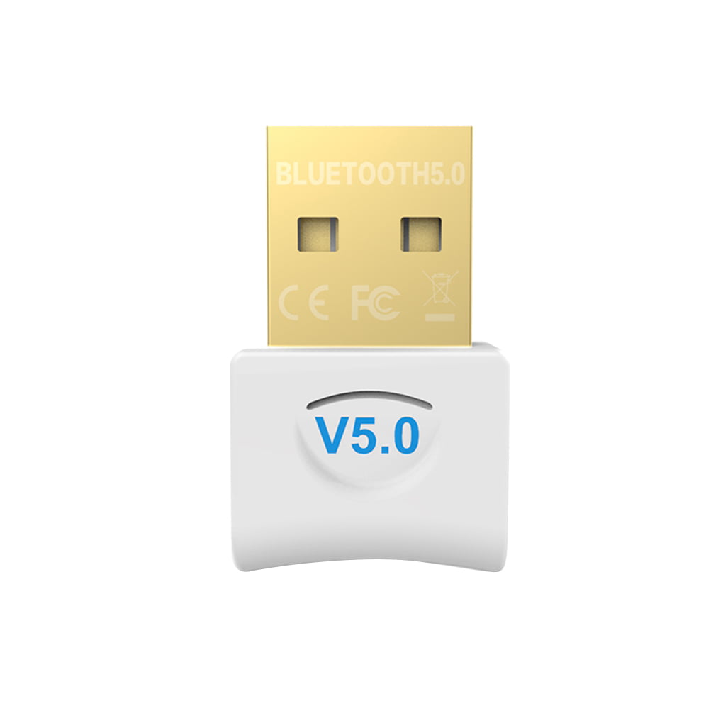 DC5V Bluetooth 5.0 Adapter 2.4GHz Wireless USB Dongle For Windows 7/8/10 Laptop 