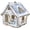 winter, variant on 3D Wooden House Diamond Painting Kit, DIY Wooden Winter Diamond Art House Kit with Creative Beaded Craft Design for Home Decoration, Holiday Display and Gift Projects (winter)