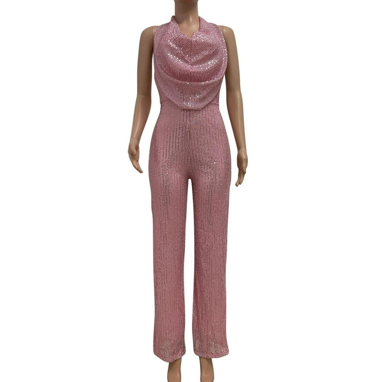 Casual Print Patchwork Halter Straight Jumpsuits(3 colors) Casual Print Patchwork Halter Straight Jumpsuits(3 colors)