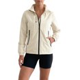 thumbnail image 2 of INSPIRE CHIC Women's Rain Jacket Lightweight Stand Up Collar Jackets Cycling Hiking Running Outdoor Waterproof Windbreaker Raincoat XL White, 2 of 6