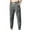 A-Gray, variant on Wyobmus Men's Drawstring Waist Cropped Jogger Pant Casual Loose Straight Leg Sweatpants Trousers With Pockets C-Black