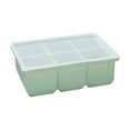 thumbnail image 2 of Silicone Ice Cube Tray DIY Transparent Lid Thickened Interlayer 8 Grids Ice Cube Making Tool Kitchen Supplies, 2 of 8
