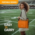 thumbnail image 6 of Folding Reclining Stadium Seat with Back Support for Bleachers 3 Reclining Positions Portable Outdoor Chair with Pockets, 6 of 7