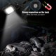 thumbnail image 5 of Cateissary Mini linterna de luz LED portátil, llavero de bolsillo, ajustable, resistente al agua, recargable por USB, lámpara COB, linterna de Camping Iluminación y accesorios Cateissary HA074345-01, 5 of 6