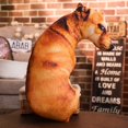 thumbnail image 4 of Dog Plush Toy Simulation Dog Stuffed Doll Realistic Standing Photography Animal Dog Decor Prop, 4 of 8