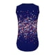 thumbnail image 4 of Puntoco Camisetas sin mangas ajustadas para mujer Camisetas sin mangas con estampado para mujer Camisetas básicas informales holgadas sin mangas con cuello en V para verano, 4 of 5