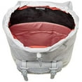 thumbnail image 3 of Herschel Little America Laptop Backpack, Light Grey Crosshatch/Grey Rubber, Mid-Volume 17.0L, 3 of 3