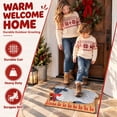 thumbnail image 5 of Outdoor Christmas Doormat, Novelty Sheep-Shaped Rug, Coconut Coir Bristle Entry Mat for Front Door Porch and Holiday Home Decor, 23.62 x 15.75 in, 5 of 6