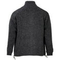 thumbnail image 3 of Mens Gray Irish Wool Sweater Made By Aran Woollen Mills, Size Medium, 3 of 5