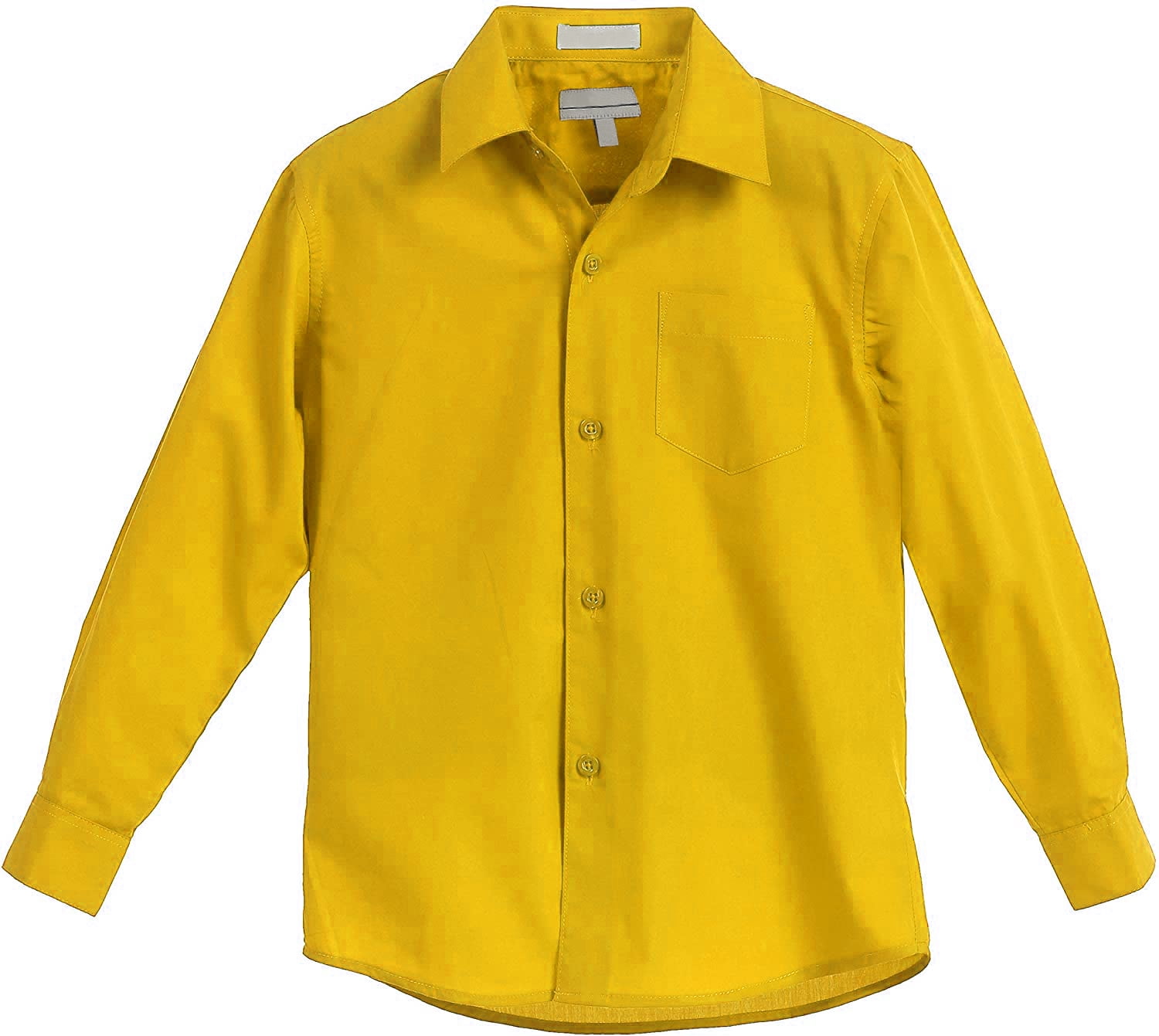 yellow button up shirt for boys