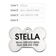 thumbnail image 4 of Personalized Dog Tags For Dog, Engraving Deep Dog Tag, Anti-Lost Pet Name Pendant FunnyShape Suitable For Small, Medium And Large Dogs Pet Accessories, 4 of 5