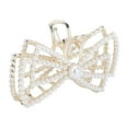 thumbnail image 4 of Garosa Bowknot Hair Claw, Hair Catch Barrette Back Head For Makeup For Decoration For Face Washing, 4 of 8