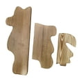 thumbnail image 3 of 3 Pcs Wall Shelves Floating Shelves Wall Display Shelf Wooden for Bedroom Living Room Office Decor, 3 of 9
