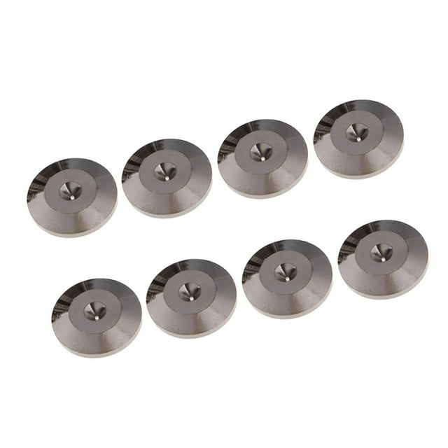 Púas Para Altavoces Alfombrillas Para Pies Almohadillas Para Pies Duraderas Para Reproductores De X8Pack gris Hugo Cojín de puntas de pies de cobre