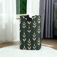 thumbnail image 6 of Yayeee Freestanding Laundry Hamper with Handle Collapsible Large Storage Basket for Clothes, Green Plants, 6 of 7