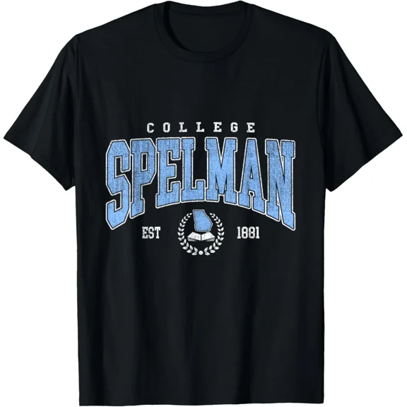 Spelman Arch Athletic Vintage Sports Tee Men Women T-Shirt