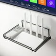 thumbnail image 5 of Wifi Router Shelf Wall Mount Shelf WiFi Router Storage Holder for Set Top Box, 5 of 13