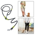 thumbnail image 6 of Sturdy Dog Leash Rope Hands Free Polyester Double Ended Strong Rope for Running Training Pet Dogs Large Medium Small Dog Black, 6 of 7
