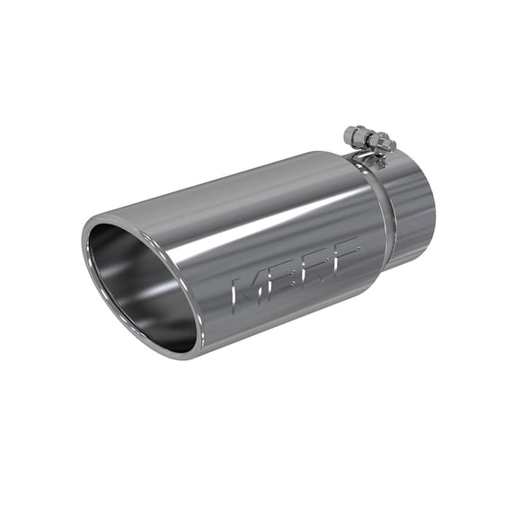 Punta de Escape MBRP T5051 12 cm Extremo Enrollado Inclinado T304
