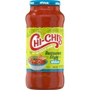 CHI-CHI'S Restaurant Style Medium Salsa, Kosher, Gluten Free, 16 oz. Glass Bottle