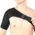 thumbnail image 4 of Shoulder Brace for Men And Women, Improved Pressurized Punched Breathable Shoulder Protector L Code Compression Support Sleeve Right for Torn Rotator Cuff, 4 of 9