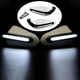 thumbnail image 5 of 1 Par De Protectores De Manos Para Motocicletas, Protectores De Manos LED, blanco Baoblaze Manoplas, 5 of 8