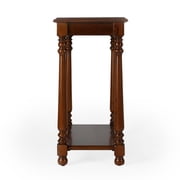 Butler Chairside Table - Olive-ash Burl