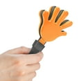 thumbnail image 6 of Windy City Novelties 12-Pack 7-Inch Mini Hand Clappers - Bulk Noisemakers for Parties, Celebrations, and Events - Orange/Black, 6 of 6