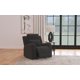 thumbnail image 2 of Brentwood Tapizado Reclinable Silla Oscuro Carbón, 2 of 3