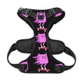 thumbnail image 2 of No Pull Dog Harness For Small Dogs Easy Walk Dog Vest Adjustable Collars Harnesses & Leashes Set Breathable Oxford Outdoor Walking Safety Reflective Strip Cat Character Riding Skateboard, 2 of 9