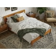 thumbnail image 3 of AFI Aria Full Modern Solid Wood Low Profile Platform Bed, Light Toffee, 3 of 13